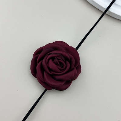 Roos Choker - Rood