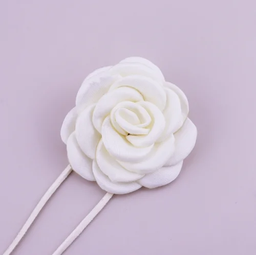 Roos Choker - Wit