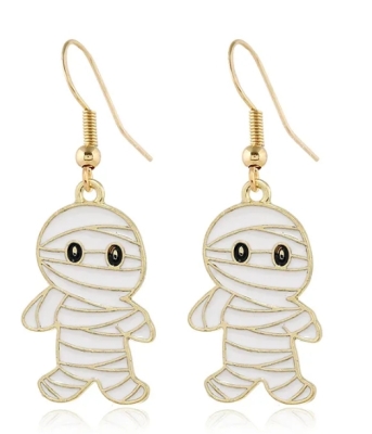 Mummy Oorbellen - Goud