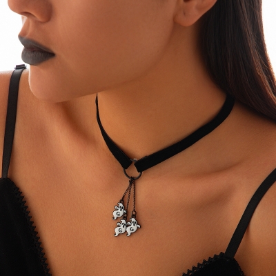 Spook Choker - Zwart