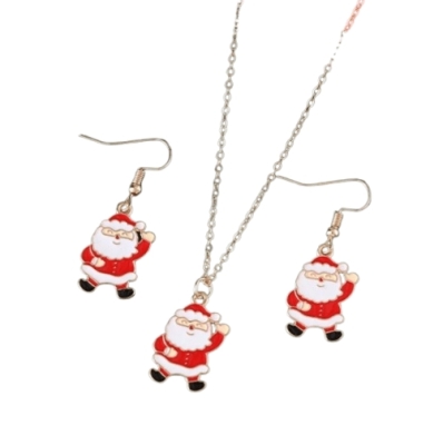 Kerstman Sieraden Set - Goud