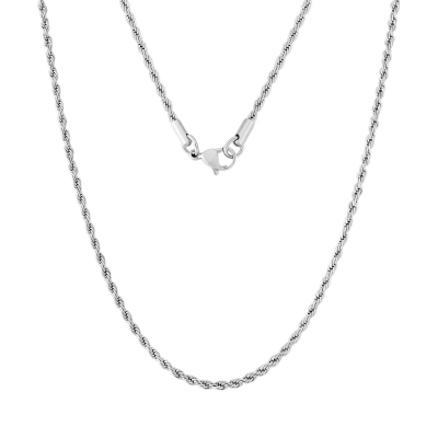 Rope Ketting - Zilver