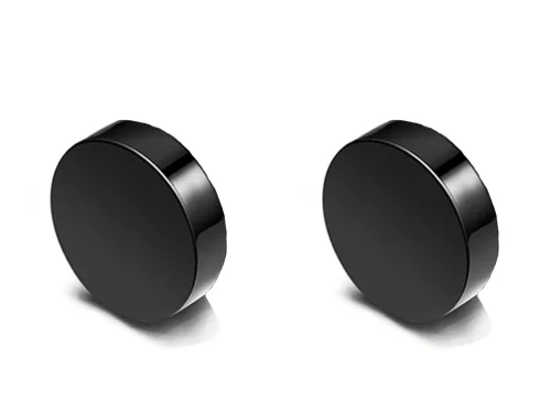 Magneet Oorbellen - Zwart