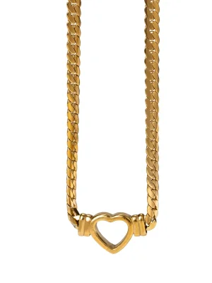 Big Hartje Ketting - Goud
