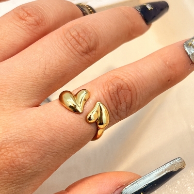 2 Hartje Ring - Goud