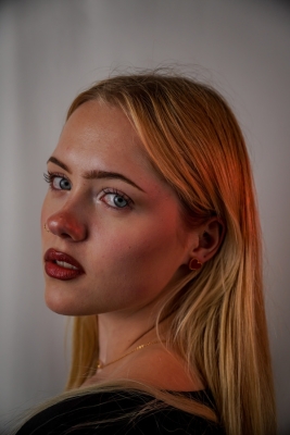 Rode Hartje Oorbellen