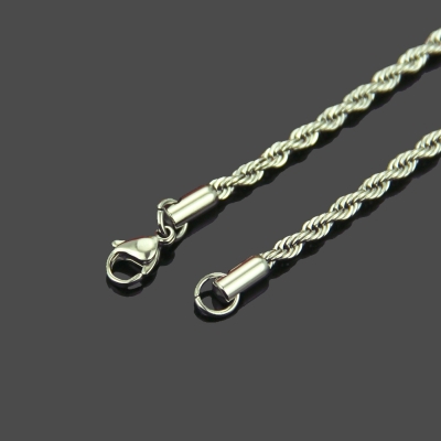 Rope Ketting - Zilver