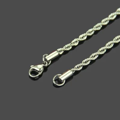Rope Ketting - Zilver