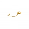 Classic String Oorbel - Goud