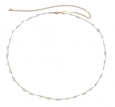Parel Buikketting - Goud