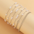 Parel Buikketting - Zilver