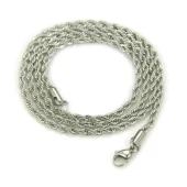 Rope Ketting - Zilver