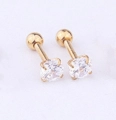 Staaf Piercing - Goud - 4mm