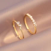 Double Fancy Ringen - Goud