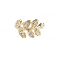 Blad Earcuffs - Goud