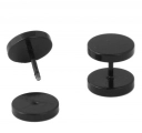 Studs Oorbellen - Zwart