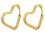 Hartje Oorbellen - Goud
