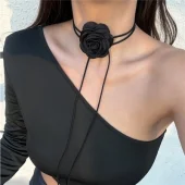 Roos Choker - Zwart