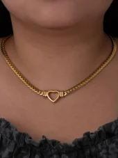 Big Hartje Ketting - Goud