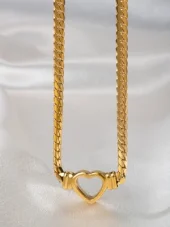 Big Hartje Ketting - Goud