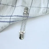 Broche Clean Vestclip - Zilver