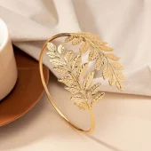 Blad Armband - Goud