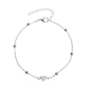 Hartje Enkelbandje - Zilver