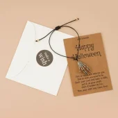 Wens Skelet Armband - Zilver