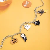 Halloween Armband - Zilver