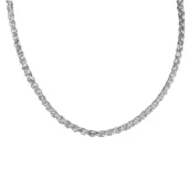 Woven Ketting - Zilver