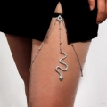 Slang Beenketting - Zilver