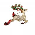 Hert Broche - Goud