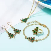 Kerstboom Sieraden Set - Goud
