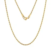 Rope Ketting- Goud
