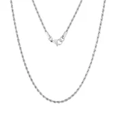 Rope Ketting - Zilver