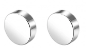 Magneet Oorbellen - Zilver