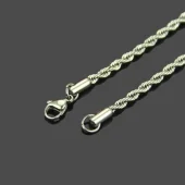 Rope Ketting - Zilver