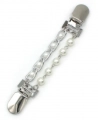 Parel Vestclip - Zilver